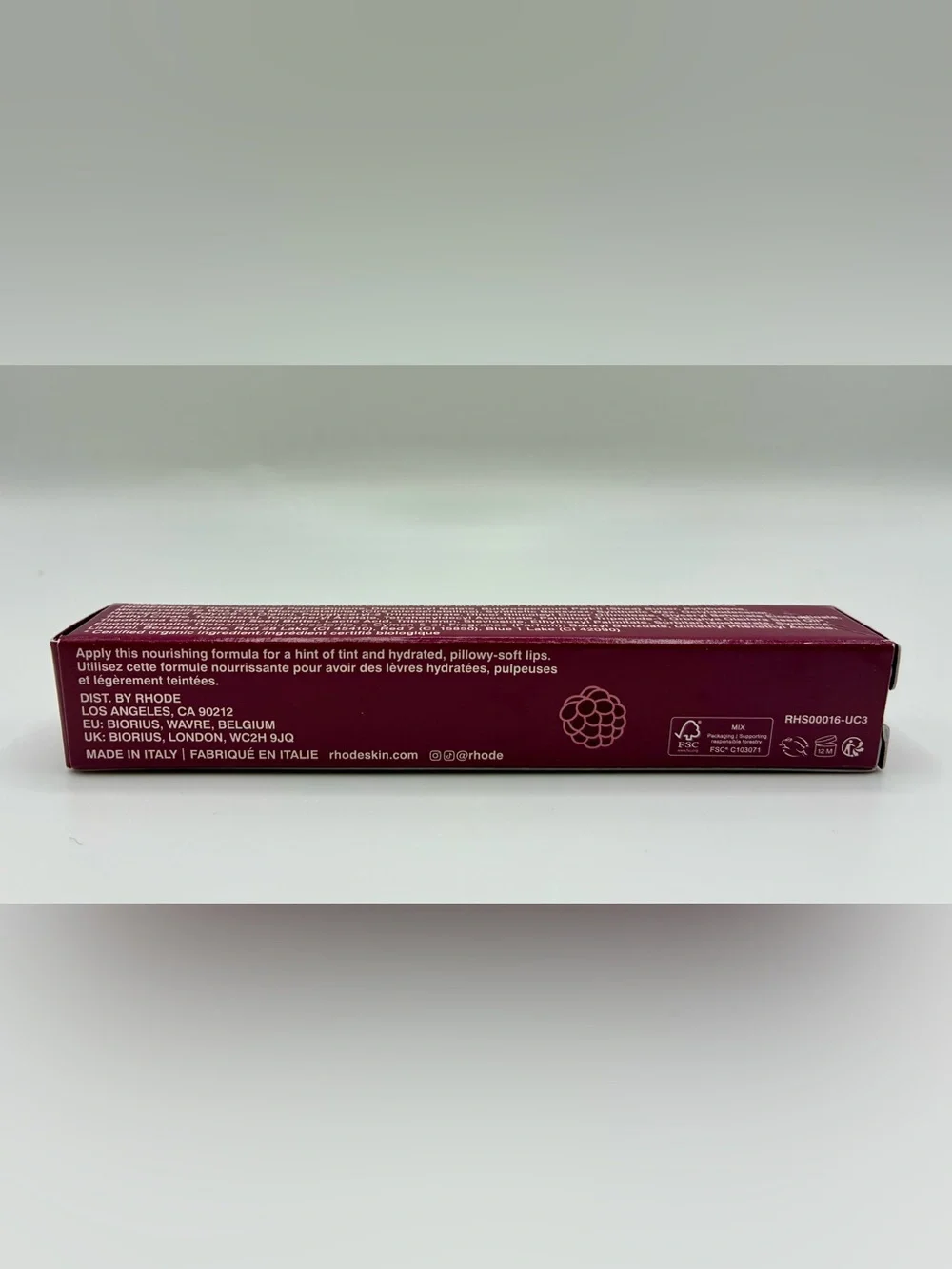 RHODE - RASPBERRY JELLY❤️ LIMITED EDITION Peptide Lip Tints NEW IN BOX MAY 2026